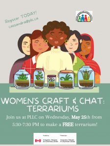 Women's Craft & Chat: Terrariums @ Portage Learning & Literacy Centre