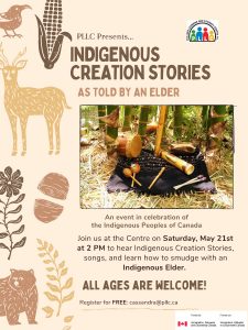 Indigenous Creation Stories: As Told by An Elder @ Portage Learning & Literacy Centre