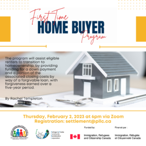 Information Session: First Time Home Buyer Program @ Portage Learning & Literacy Centre