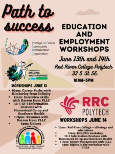 Education and Employment Workshops @ Red River College Politech