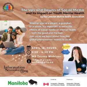 The Ups and Downs of Social Media: its Impact on Youth Mental Health