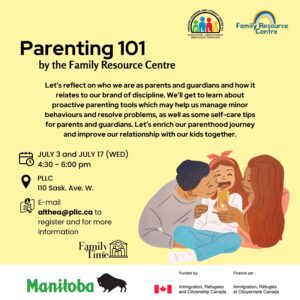 Parenting 101 Workshop @ PLLC