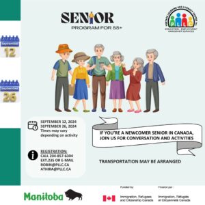 Senior’s Group Program for 55+