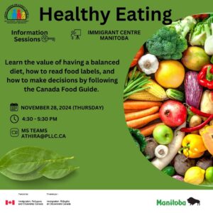 Healthy Eating- Information session