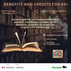 Benefits and Credit for 65+ - Information Session