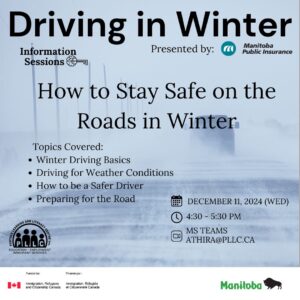 Driving in Winter - Info Session