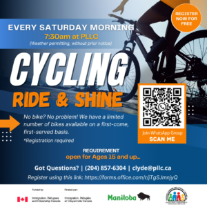 Cycling Ride & Shine @ Portage Learning and Literacy Centre
