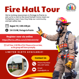 Fire Hall Tour @ Portage La Prairie Fire Dept
