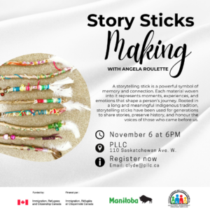 Story Sticks Making @ Portage Learning and Literacy Centre