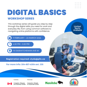 Digital Basic Workshop Series @ Portage Learning and Literacy Centre