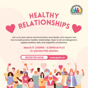 Healthy Relationships @ Portage Learning and Literacy Centre