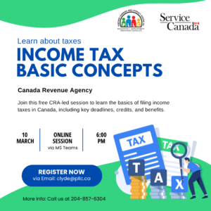 Income Tax: Basic Concepts by CRA Online Session @ Online Session