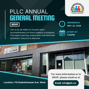 PLLC Annual General Meeting @ Portage Learning and Literacy Centre