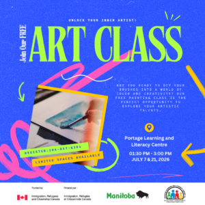 Art Class at PLLC @ Portage Learning and Literacy Centre