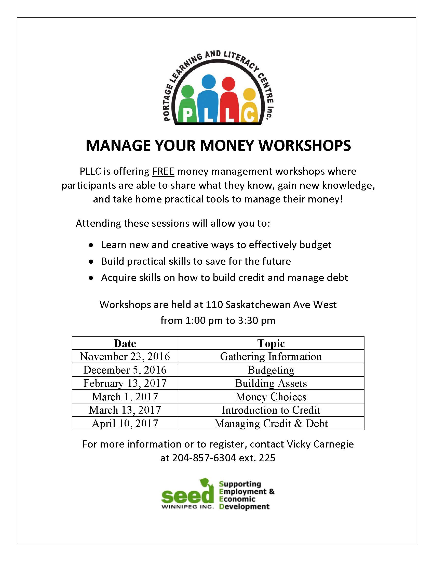 You are currently viewing Money Management Training – 2016-17 Workshops Announced!