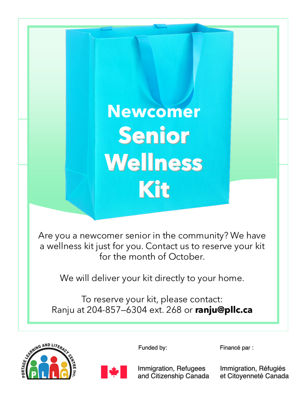 Senior Wellness Kit Portage Learning and Literacy Centre